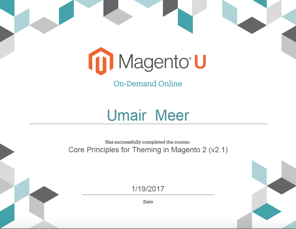 Core Principal Theming Magento2(Meer Umair)