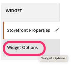 Magento2 Block Widgetのオプション設定を開く